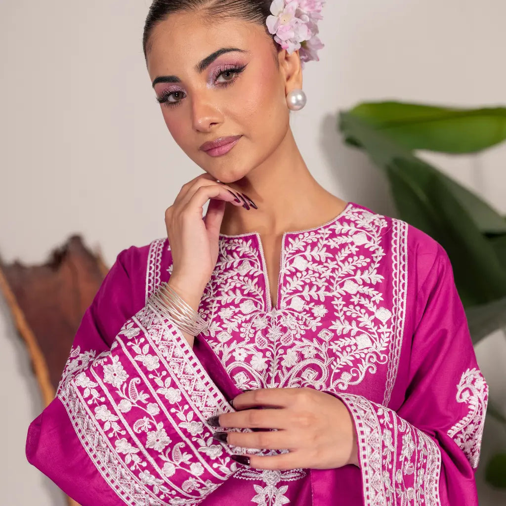 Paisley Royale Magenta Pink