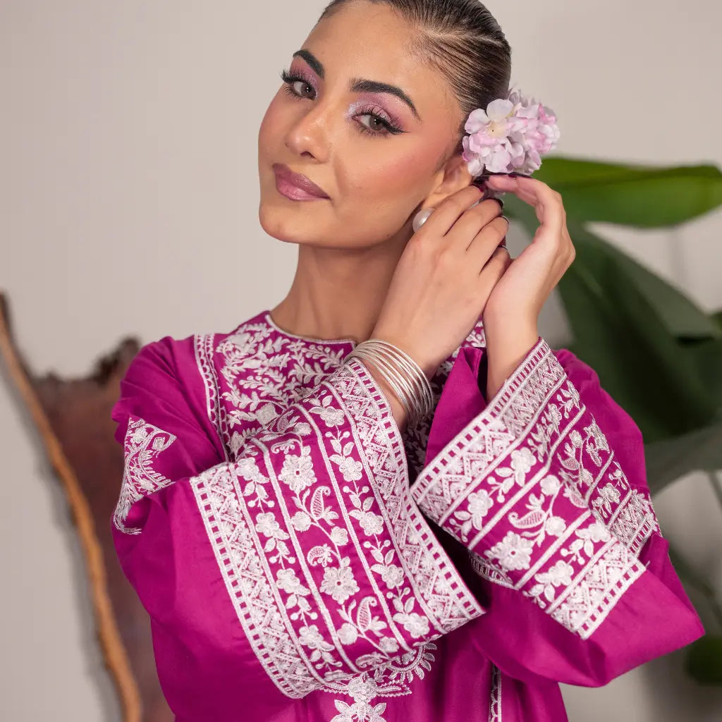 Paisley Royale Magenta Pink
