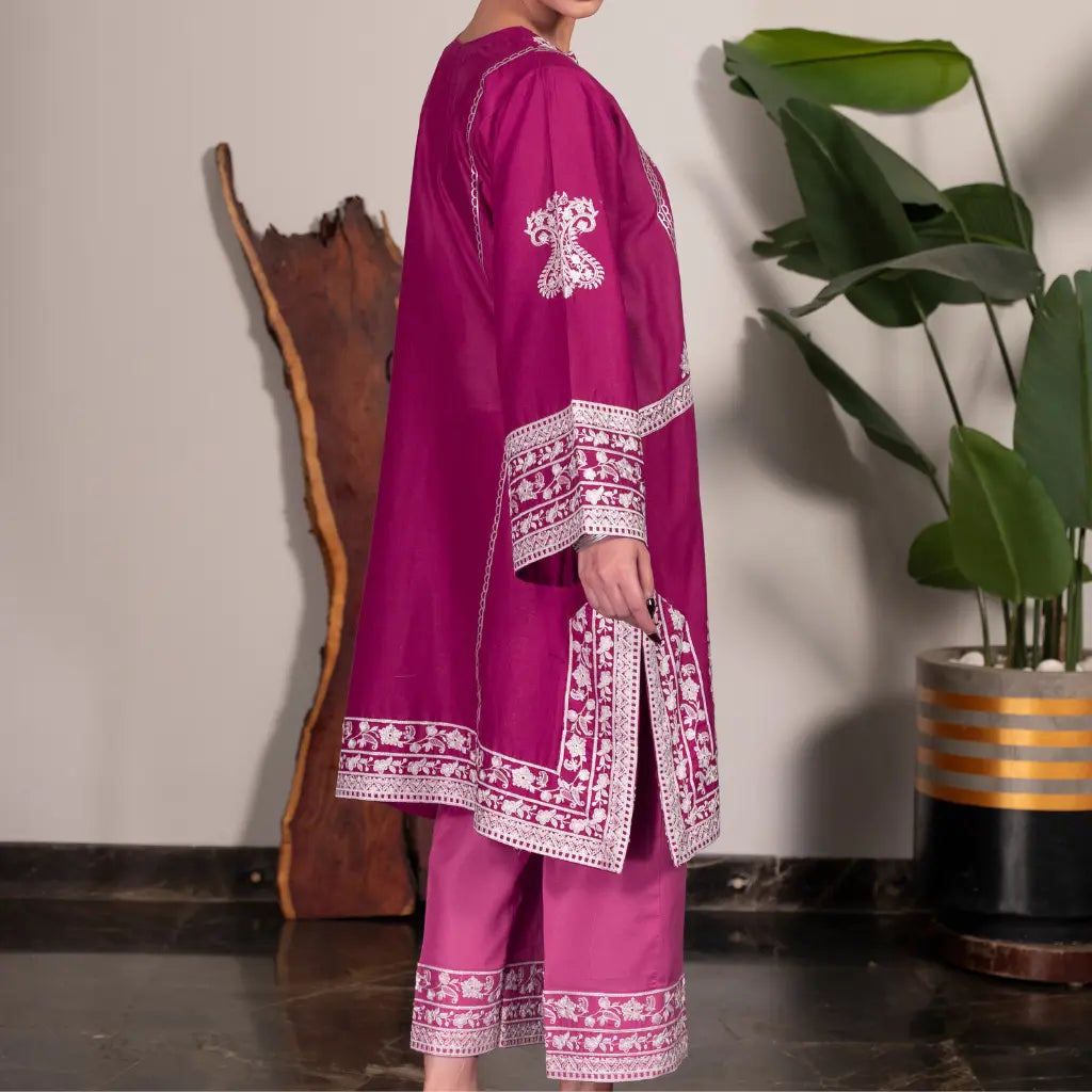 Paisley Royale Magenta Pink