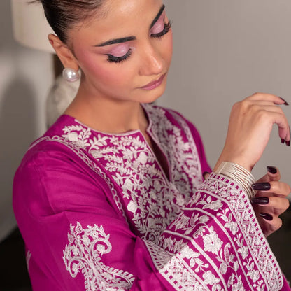 Paisley Royale Magenta Pink