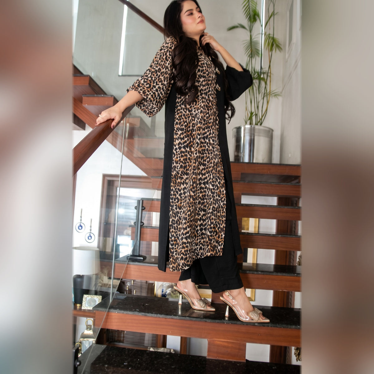 Full Cheetah Print Eastern Pret Set